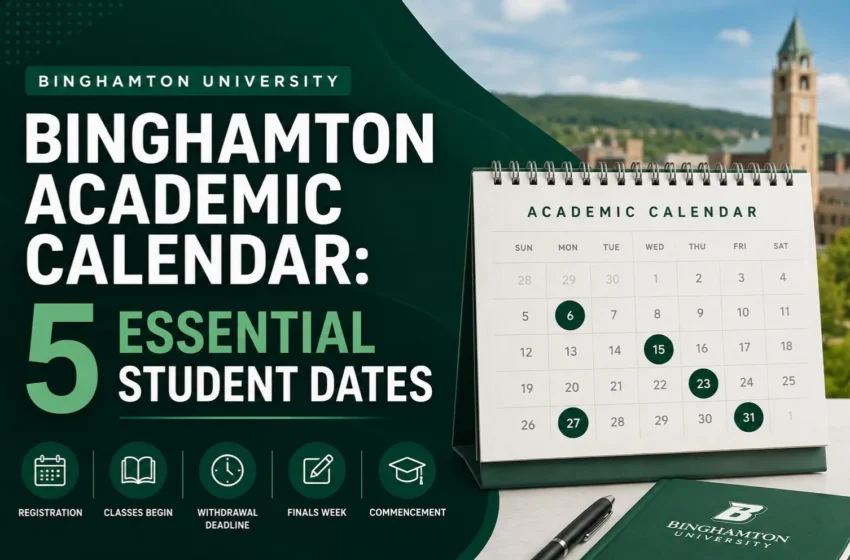  Binghamton academic calendar: complete guide for students and the public