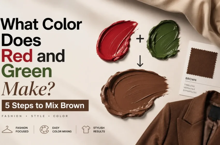  What Color Do Red and Green Make? A Complete Guide to Color Mixing