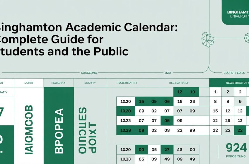 Binghamton Academic Calendar: Complete Guide for Students and the Public