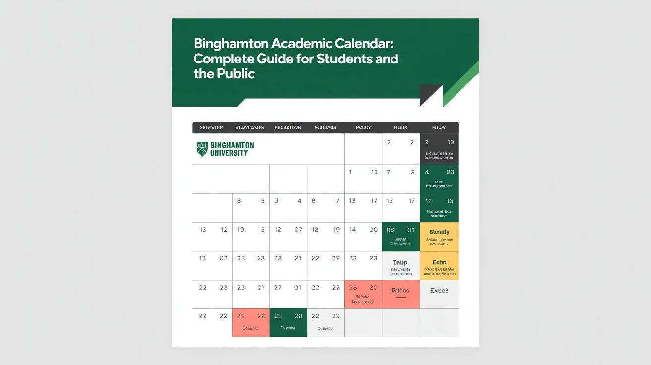 binghamton academic calendar