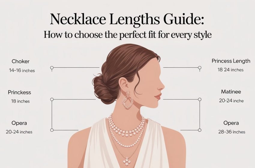  Necklace Lengths Guide: How to Choose the Perfect Fit for Every Style