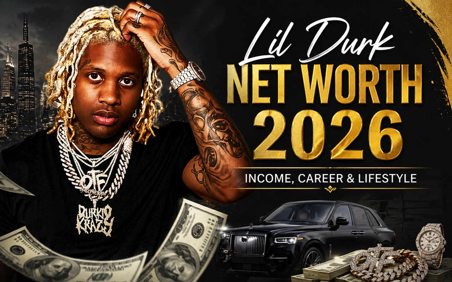 Lil Durk Net Worth 2026: Earnings, Cars & Lifestyle