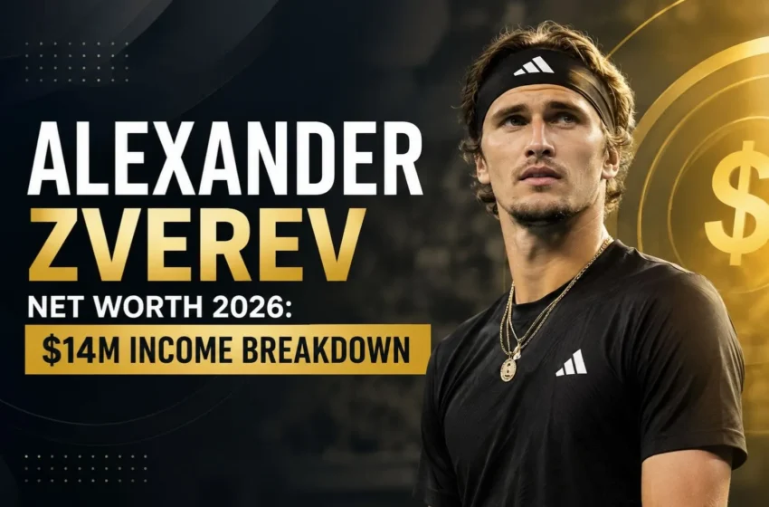  Alexander Zverev’s net worth 2026: full income breakdown