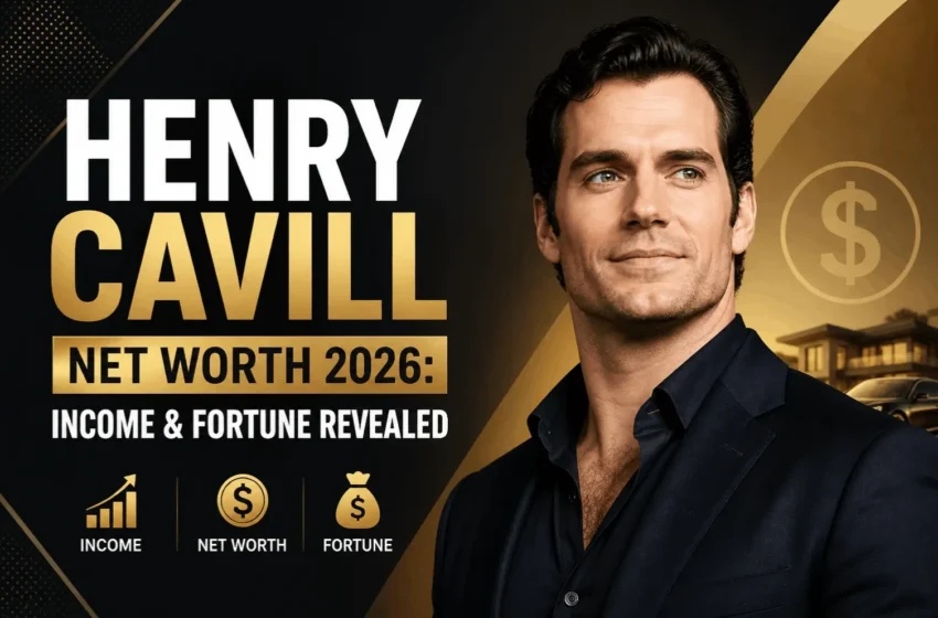 Henry Cavill Net Worth 2026 Income & Fortune Revealed