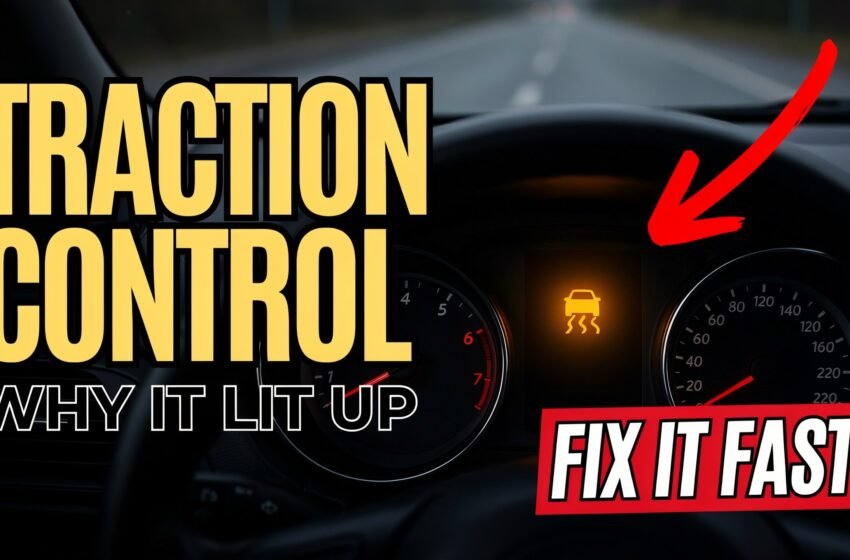  Traction Control Light: What It Means, Why It Turns On, and How to Fix It