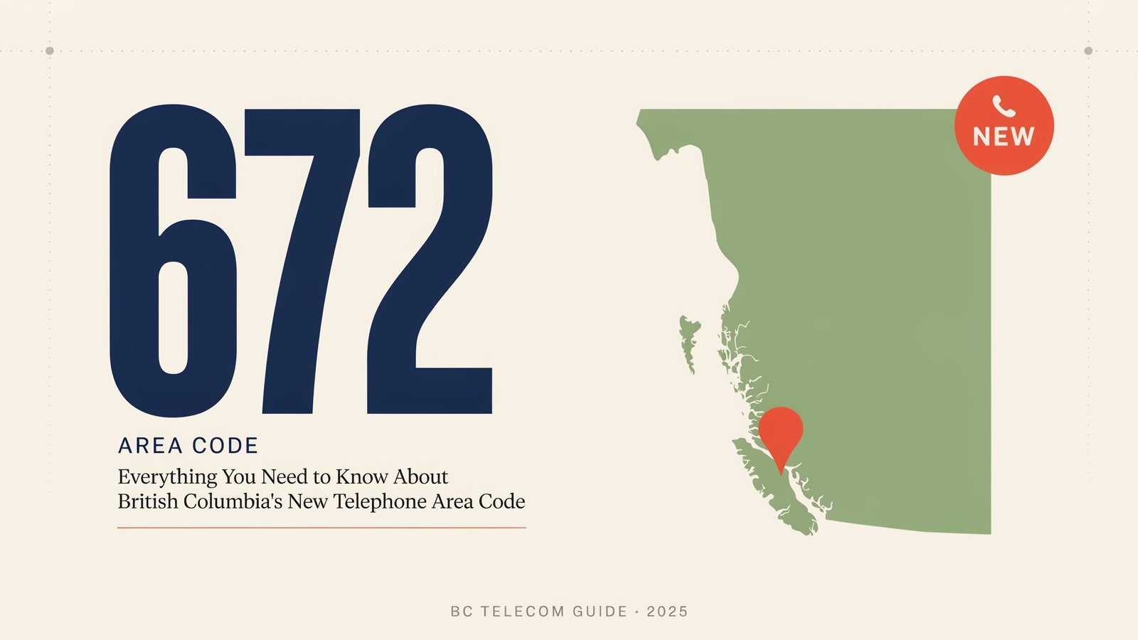 672 Area Code: Everything You Need to Know About British Columbia's New Telephone Area Code