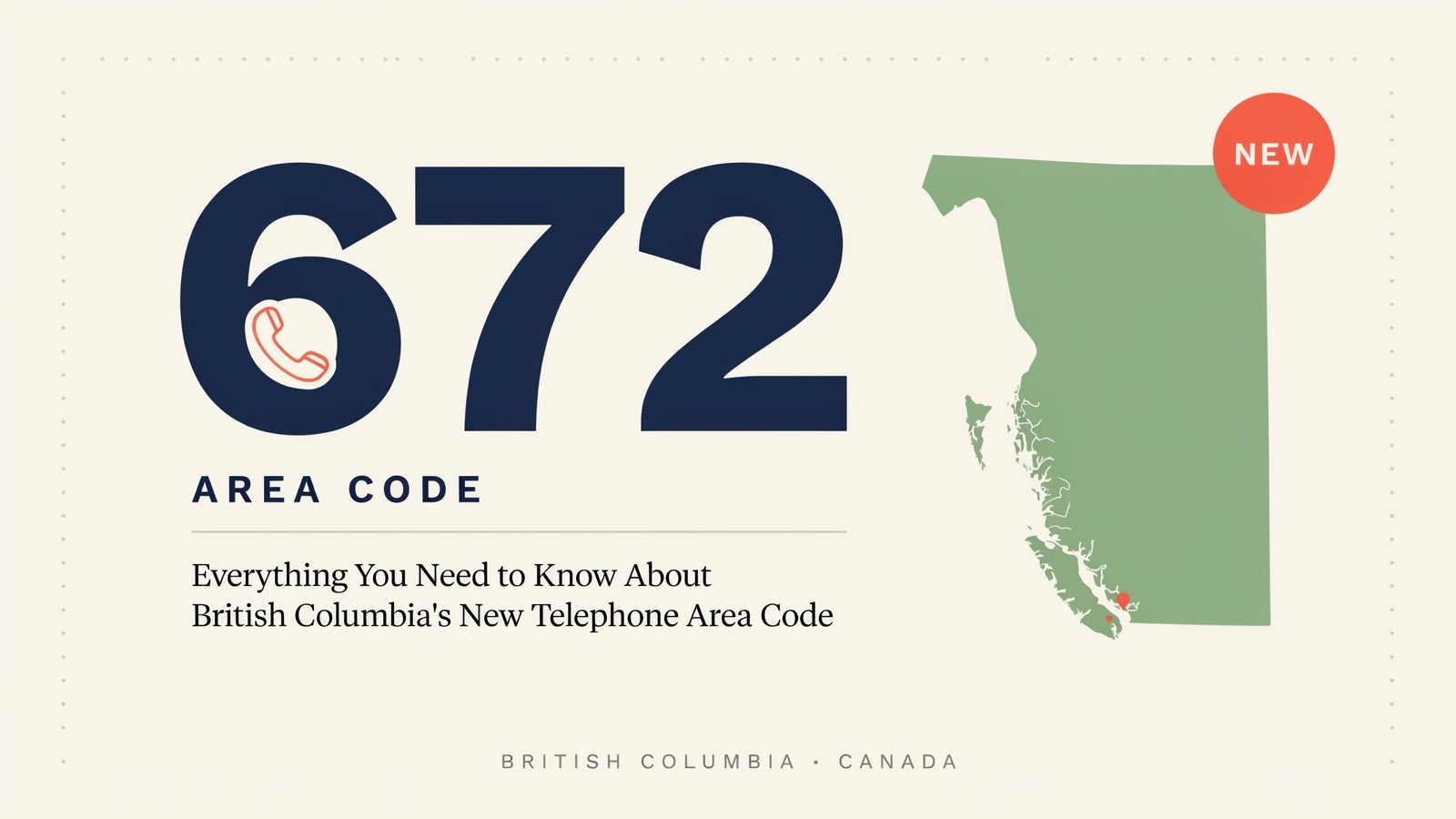 672 Area Code: Everything You Need to Know About British Columbia's New Telephone Area Code